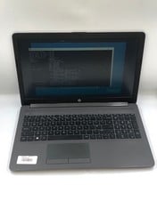 HP 255 G7 NOTEBOOK 128GB LAPTOP: MODEL NO TPN-C136. AMD ATHLON 3050U, 4GB RAM,: LOCATION - F