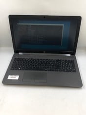 HP 255 G7 NOTEBOOK 128GB SSD LAPTOP: MODEL NO TPN-C136. AMD ATHLON 3050U, 4GB RAM,: LOCATION - F