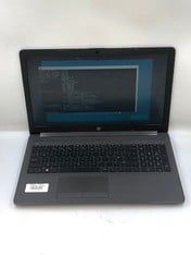 HP 255 G7 NOTEBOOK 128GB SSD LAPTOP: MODEL NO TPN-C136. AMD ATHLON 3050U, 4GB RAM,: LOCATION - F