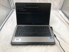 HP 630 NOTEBOOK LAPTOP: MODEL NO TPN-F102. INTEL CORE I3-380M, 8GB RAM,: LOCATION - F