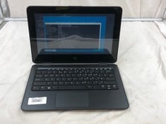 HP PROBOOK X360 11 G1 EE 128GB SSD LAPTOP: MODEL NO HSN-I08C. INTEL CELERON N3350, 4GB RAM,: LOCATION - F