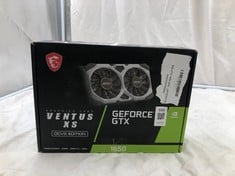 MSI GTX 1650 GPU. (SMASHED / SALVAGE / SPARES):: LOCATION - F