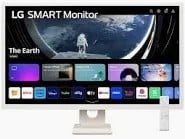 LG 32SR50F SMART MONITOR GAMING ACCESSORY (ORIGINAL RRP - £200.00) IN WHITE. (WITH BOX AND NOT TESTED WITH NO POWER CABLE)  [JPTC72018]