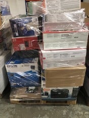 HP PALLET OF ASSORTED ITEMS TO INCLUDE 2710E PRINTERS.  [JPTC72234]