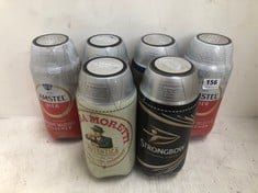 6 X ASSORTED DRAFT BEER KEGS 2L TO INCLUDE BIRRA MORETTI L'AUTENTICA 4.6% (18+ PROOF OF ID) (COLLECTION DAYS MONDAY 4th NOVEMBER - WEDNESDAY 6TH NOVEMBER 9AM TO 4PM)