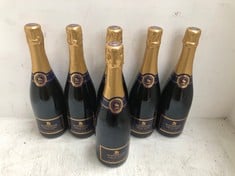 6 X BOTTLES OF WINDSOR GREAT PARK VINEYARD SPARKLING WINE BRUT 750CL 11.5% (18+ PROOF OF ID) (COLLECTION DAYS MONDAY 4th NOVEMBER - WEDNESDAY 6TH NOVEMBER 9AM TO 4PM)