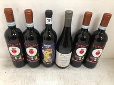 12 X ASSORTED RED WINE TO INCLUDE ENYGMA BARDOLINO 2022 12% 750ML (18+ PROOF OF ID) (COLLECTION DAYS MONDAY 4th NOVEMBER - WEDNESDAY 6TH NOVEMBER 9AM TO 4PM)