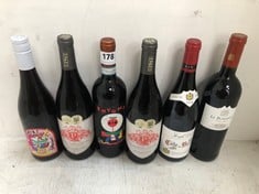 12 X ASSORTED RED WINE TO INCLUDE LE BONHEUR PRIMA RED WINE 13.5% 750ML (18+ PROOF OF ID) (COLLECTION DAYS MONDAY 4th NOVEMBER - WEDNESDAY 6TH NOVEMBER 9AM TO 4PM)