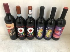 13 X ASSORTED RED WINE TO INCLUDE PILLASTRO PUGLIA PRIMITIVO 13.5% 750ML (18+ PROOF OF ID) (COLLECTION DAYS MONDAY 4th NOVEMBER - WEDNESDAY 6TH NOVEMBER 9AM TO 4PM)