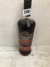 WORTHY PARK JAMAICA RUM 1 LITRE 54.5% (18+ PROOF OF ID) (COLLECTION DAYS MONDAY 4th NOVEMBER - WEDNESDAY 6TH NOVEMBER 9AM TO 4PM)