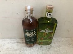 STILL SISTERS ORCHARD GIN 70CL 40% TO INCLUDE DROP WORKS RUM 70CL 40% (18+ PROOF OF ID) (COLLECTION DAYS MONDAY 4th NOVEMBER - WEDNESDAY 6TH NOVEMBER 9AM TO 4PM)