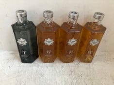 4 X ASSORTED CLEAN CO SPIRIT TO INCLUDE CLEAN CO NON-ALCOHOLIC WHISKEY 70CL 0% (18+ PROOF OF ID) (COLLECTION DAYS MONDAY 4th NOVEMBER - WEDNESDAY 6TH NOVEMBER 9AM TO 4PM)