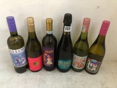 12 X BOTTLES OF ASSORTED WINES TO INCLUDE AMANTI SFORTUNATI PINOT GRIGIO WHITE WINE 750ML 12% (18+ PROOF OF ID) (COLLECTION DAYS MONDAY 4th NOVEMBER - WEDNESDAY 6TH NOVEMBER 9AM TO 4PM)