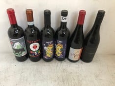 11 X BOTTLES OF ASSORTED WINES TO INCLUDE NELL'OMBRA MERLOT RED WINE 750ML 12.5% (18+ PROOF OF ID) (COLLECTION DAYS MONDAY 4th NOVEMBER - WEDNESDAY 6TH NOVEMBER 9AM TO 4PM)