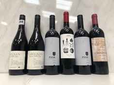 13 X BOTTLES OF ASSORTED WINES TO INCLUDE LOS AGUILARES TINTO 2022 RONDA 75CL 14% (18+ PROOF OF ID) (COLLECTION DAYS MONDAY 4th NOVEMBER - WEDNESDAY 6TH NOVEMBER 9AM TO 4PM)