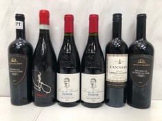 12 X BOTTLES OF ASSORTED WINES TO INCLUDE CASTIGLION DEL BOSCO BRUNELLO DI MONTALCINO 2017 750ML 15% (18+ PROOF OF ID) (COLLECTION DAYS MONDAY 4th NOVEMBER - WEDNESDAY 6TH NOVEMBER 9AM TO 4PM)