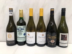 12 X BOTTLES ASSORTED WINES TO INCLUDE KEBRILLA GRILLO SICILIA DOC FINA WHITE WINE 2022 750ML 13.5% (18+ PROOF OF ID) (COLLECTION DAYS MONDAY 4th NOVEMBER - WEDNESDAY 6TH NOVEMBER 9AM TO 4PM)