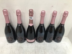 6 X ASSORTED ROSE WINE TO INCLUDE SLW SPARKLING ROSE WINE 75CL 11% (18+ PROOF OF ID) (COLLECTION DAYS MONDAY 4th NOVEMBER - WEDNESDAY 6TH NOVEMBER 9AM TO 4PM)