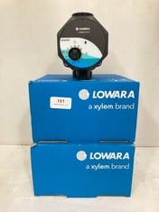 2 X LOWARA ECOCIRC M 25-6/130 230V SINGLE HEAD CIRCULATION PUMP - MITEM NO. 60B0L1011