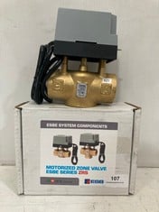 ESBE 2-WAY MOTORIZED ZONE VALVE WITH SPRING RETURN ACTUATOR ZRS224 43122400