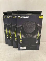 4 X UNLITE 350 LUMEN RECHARGEABLE NECK LIGHT NL-350R