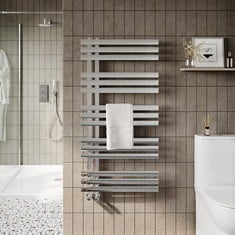 ELIZABETH TOWEL RADIATOR – 500 X 1200 - CHROME - RRP £400