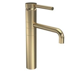 HUDSON REED TEC SINGLE LEVER HIGH RISE MIXER - BRUSHED BRASS - RRP £435