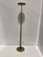 NKUKU SUNDRA IRON CANDLE STAND - ANTIQUE BRASS - LARGE SC0402 - RRP £95