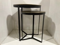 NKUKU MABA NESTING SIDE TABLES MT4901 RRP- £275