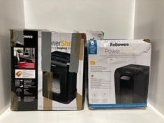 2 X FELLOWES POWERSHRED SHREDDERS