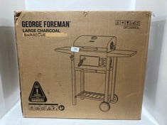 GEORGE FOREMAN LARGE CHARCOAL BARBECUE MODEL NO-GFCSBBQL RRP- £137