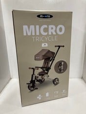 MICRO 7-IN-1 TRICYCLE LATTE - ITEM NO. TR0021 - RRP £139