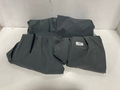 4 X ASSORTED CLOTHING ITEMS TO INCLUDE UNDER ARMOUR FITTED CARGO TROUSERS IN KHAKI GREEN - SIZE S