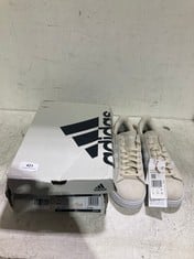 ADIDAS GRAND COURT TENNIS TRAINERS WHITE / BEIGE - SIZE 7