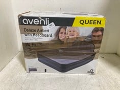 AVENLI DELUXE AIRBED WITH HEADBOARD IN QUEEN SIZE VANGO MICRO TALL RECLINE CHAIR