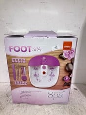 3 X ASSORTED ITEMS TO INCLUDE SENSIO HOME FOOTSPA