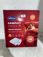 5 X ASSORTED BEDDING ITEMS TO INCLUDE SILENT NIGHT COMFORT CONTROL ELECTRIC BLANKET SIZE DOUBLE