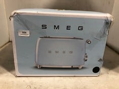 SMEG TWO SLICE CLASSIC TOASTER IN BLACK