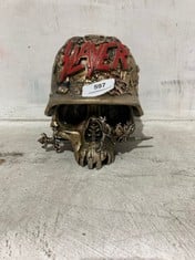 SLAYER SKULL HELMET TRINKET BOX