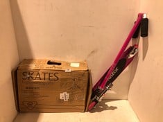 2 X ASSORTED ITEMS TO INCLUDE RAZOR MICRO SCOOTER IN PINK