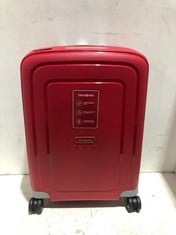 SAMSONITE S'CURE SPINNER 55/20 - CRIMSON RED-RRP £225