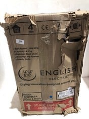 ENGLISH ELECTRIC SPIN DRYER - MODEL NUMBER - 428009EEP