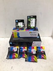 8 X ASSORTED INK TO INCLUDE HP TONER ORIGINAL -117A