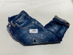 DSQUARED2 KIDS DENIM JEANS BLUE SIZE 6MTHS