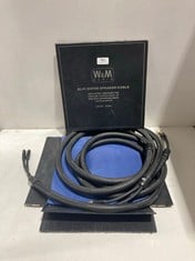 W&M AUDIO HI-FI SUPER SPEAKER CABLE 2.5M LS-01