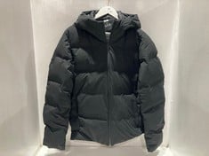 UNIQLO SEAMLESS DOWN PARKA IN BLACK SIZE M