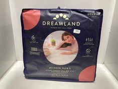 DREAMLAND DOUBLE HUNKER DOWN SCANDI SHERPA FULL BED MATTRESS WARMER