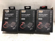 3 X 2L LITHIUM JUMP STARTER