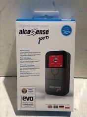 ALCOSENSE ELITE ALCOHOL BREATHALYSER PRO