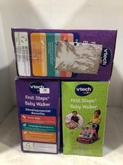 3 X VTECH FIRST STEPS BABY WALKER